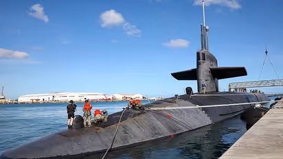 One of US Navy's most lethal nuclear submarines makes rare appearance