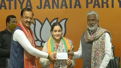 UP Election 2022: Big boost for BJP as Mulayam Singh's daughter-in-law Aparna Yadav joins party