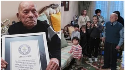 World's oldest man :  ലോകത്തിലെ ഏറ്റവും പ്രായം കൂടിയ മനുഷ്യൻ സ്പെയിനിൽ അന്തരിച്ചു