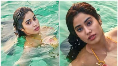 janhvi kapoor floral bikini : ഫ്ലോറൽ ബിക്കിനി ധരിച്ച് ജാന്വി കപൂര്; വൈറലായി ചിത്രങ്ങൾ