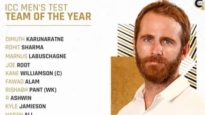 ICC Test Team of the Year 2021 : केन विलिमसन बने कप्तान, रोहित, अश्विन और पंत को मिली जगह