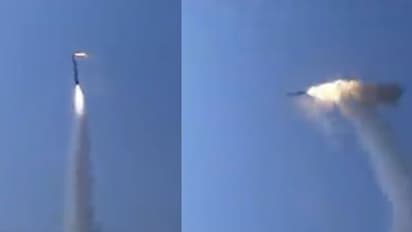 Test Fires New BrahMos : ബ്രഹ്മോസിന്‍റെ പുതിയ പതിപ്പ് വിജയകരമായി പരീക്ഷിച്ച് ഇന്ത്യ  -വീഡിയോ