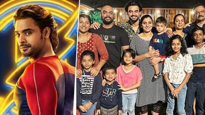 Watch Minnal Murali star Tovino Thomas celebrates his birthday with family and friends