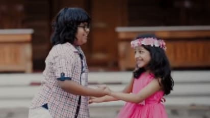 Kutti Thennal and Vasisht : 'കരളേ കരളിന്റെ കരളേ..' ചുവടുവെച്ച് 'മിന്നല്‍ മുരളി' കുട്ടിത്താരങ്ങള്‍