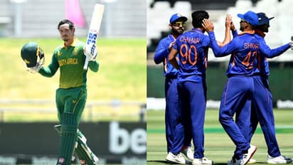 IND VS SA ODI: ডিককের অনবদ্য সেঞ্চুরি, তৃতীয় ম্য়াচে সম্মান বাঁচাতে ভারতের টার্গেট ২৮৮