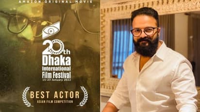 Dhaka Film Festival : ധാക്കാ ഫിലിം ഫെസ്റ്റിവലില് മികച്ച നടനായി ജയസൂര്യ; നേട്ടം 'സണ്ണി'യിലെ അഭിനയത്തിന്