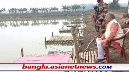 Bengal BJP: মাছ ধরে সময় কাটালেন দিলীপ ঘোষ, বিজেপির গোষ্ঠী কোন্দল নিয়ে বললেন 'আমি নেই'