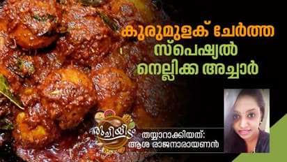 Gooseberry Pickle : നെല്ലിക്ക അച്ചാർ ഇങ്ങനെ ഉണ്ടാക്കിയിട്ടുണ്ടോ?