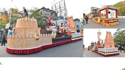 கொடியேற்றும் ஆளுநர் ரவி.! சென்னையில் தடபுடலாக நடைபெற்ற குடியரசு தின ஒத்திகை