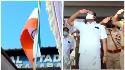 ദേശീയപതാക തലതിരിച്ചുയര്‍ത്തിയ സംഭവം: 2 പൊലീസുകാര്‍ക്ക് വീഴ്ച്ചയെന്ന് റിപ്പോര്‍ട്ട്, വകുപ്പുതല നടപടിയെടുക്കും