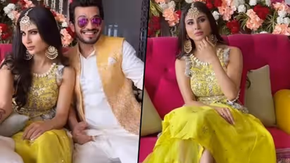 Mouni Roy wedding update: Inside pictures of haldi and mehendi ceremonies held in Goa