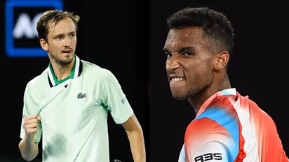 Australian Open 2022: Daniil Medvedev outlasts Felix Auger-Aliassime to set up Stefanos Tsitsipas semis clash