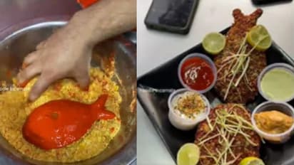 Food Video: ഇത് ശുദ്ധ വെജിറ്റേറിയൻ ഫിഷ് ഫ്രൈ; വൈറലായി വീഡിയോ