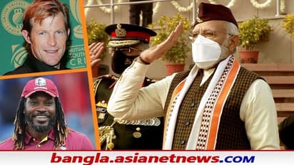 Republic Day wishes: মোদীর বার্তায় আপ্লুত, প্রজাতন্ত্র দিবসের শুভেচ্ছা গেইল-জন্টির