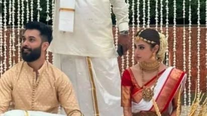 Mouni Roy Wedding : সূরজের সঙ্গে  বিবাহ বন্ধনে আবদ্ধ হলেন মৌনি, দেখে নিন গোয়া ওয়েডিং-এর প্রথম ছবি