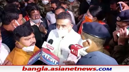 স্কুল-কলেজ খোলার দাবিতে বিকাশ ভবনে শুভেন্দু-অগ্নিমিত্রারা, ১৪৪ ধারা জারি করে পথ আটকাল পুলিশ