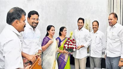 వైసీపీలో చేరిన టీడీపీ మాజీ నేత శోభా హైమావతి.. సీఎం సంక్షేమ పథకాలు నచ్చే చేరానంటూ...