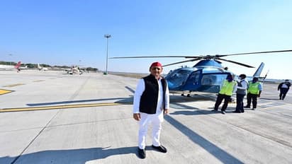 UP Election 2022: Akhilesh Yadav calls chopper delay 'conspiracy' of  BJP