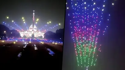 In a first, 1000 'Make in India' drones set to enthrall audience with background music at Beating Retreat