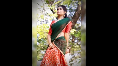 உடுக்கை இடுப்பழகி சந்திரிகா ரேவதி..ட்ரான்ஸ்பிரன்ட் தவணையில் கண்ணை கட்ட வைக்கும் நாயகி..