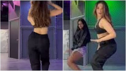 Tamannaah dance video : ஆஹா..ரசிகர்களுக்கு kodthe டான்ஸ் சேலஞ் விட்ட தமன்னா..என்ன குத்து குத்துறாங்க...