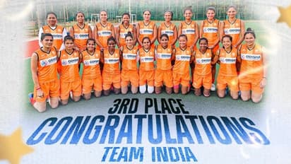Hockey Women's Asia Cup 2022: ഏഷ്യാ കപ്പ് വനിതാ ഹോക്കി: ചൈനയെ വീഴ്ത്തി ഇന്ത്യക്ക് വെങ്കലം