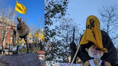 खालिस्तानियों की करतूत: 26 जनवरी को USA में गांधी की प्रतिमा का किया अनादर, भारत ने उठाई सख्त एक्शन की मांग