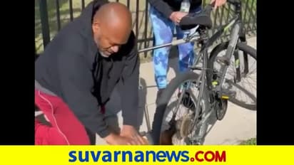 ಕುಸಿದು ಬಿದ್ದಿದ್ದ ಶ್ವಾನಕ್ಕೆ ಸಿಪಿಆರ್‌ ಮಾಡಿ ರಕ್ಷಿಸಿದ ವ್ಯಕ್ತಿ... ವಿಡಿಯೋ ನೋಡಿ