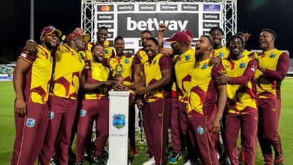 WI vs ENG: നാലു പന്തില് നാലു വിക്കറ്റ് വീഴ്ത്തി ഹോള്ഡര്, ഇംഗ്ലണ്ടിനെതിരായ ടി20 പരമ്പര വിന്ഡീസിന്