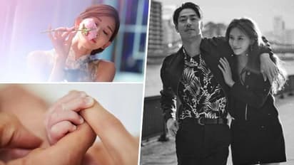 Taiwanese actress Lin Chi-ling announces birth of baby boy, her first child with hubby Akira