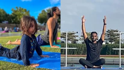 Yoga Festival in Saudi Arabia: সৌদি আরবে প্রথম যোগা উৎসব, উপস্থিত এক হাজারেরও বেশি মানুষ