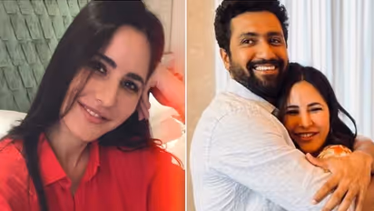 লাল আবিরে রঙিন ভালবাসা, ভিকি-ক্যাটের প্রথম হোলি সেলিব্রেশনের ছবি ভাইরাল মুহূর্তে