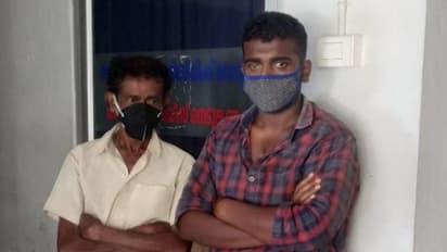 Man Beaten : മദ്യലഹരിയിൽ മധ്യവയസ്കനെ മർദിച്ച് കാലൊടിച്ചു, അച്ഛനും മകനും അറസ്റ്റിൽ