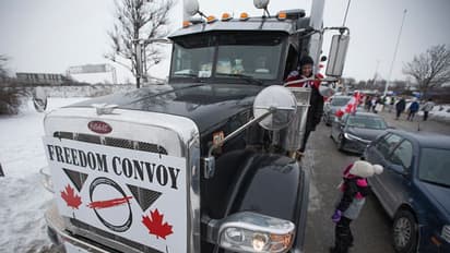 Freedom Convoy:  'ഫ്രീഡം കോൺവോയ് ' 'സത്യത്തോടുള്ള അവഹേളന'മെന്ന് കനേഡിയന്‍ പ്രധാനമന്ത്രി ജസ്റ്റിന്‍ ട്രൂഡോ