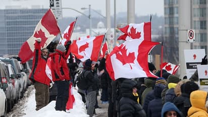Canada में प्रदर्शनकारियों के डर से PM Trudeau और परिवार को गुप्त स्थान पर ले जाया गया