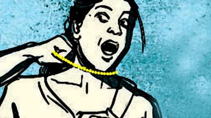 വീട്ടമ്മയുടെ മാലപൊട്ടിച്ച് യുവാവ്; സംഭവം വീട് വൃത്തിയാക്കാനെത്തിയപ്പോള്‍, പ്രതി ഓടി രക്ഷപ്പെട്ടു