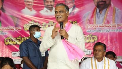 తెలంగాణలో బిజెపి అధికారంలోకి వస్తే జరిగేదిదే...: మంత్రి హరీష్ ఆందోళన