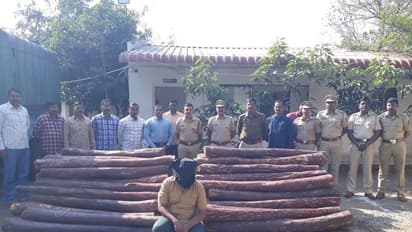 புஷ்பா பட பாணியில் செம்மரக்கட்டை கடத்தல்… சிக்கிய ரூ.2.50 கோடி மதிப்பிலான கட்டைகள்!!