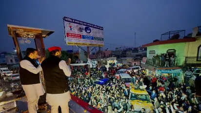 UP Election 2022: Akhilesh, Jayant’s roadshow flouts COVID rules, MCC; Jaiveer Singh Tomar, 13 others booked