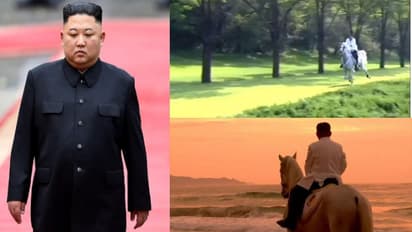 ജനങ്ങള്‍ക്കായി ക്ഷീണം കണക്കിലെടുക്കാതെ ജോലി ചെയ്യുന്ന കിം; വെള്ളക്കുതിരപ്പുറത്തുള്ള പുതിയ വീഡിയോ പുറത്ത്