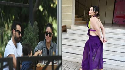 Kareena Kapoor ने  सैफ अली खान और तैमूर के साथ किया लंच, Urfi javed समेत पब्लिक के बीच यू दिखें ये सेलेब्स