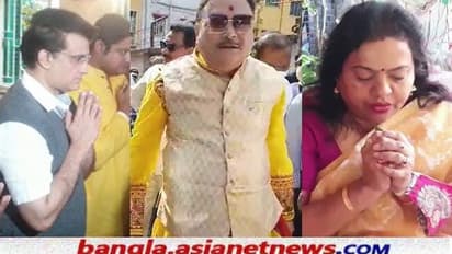 Saraswati Puja 2022 সরস্বতী পুজোয় মাতলেন সৌরভ-রত্না-মদনরা, বাগদেবীর আরধনায় শহর কলকাতা