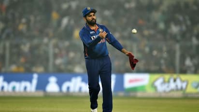 IND vs WI 2021-22, 1st ODI: Rohit opts to bowl; Indians wear black armbands to mourn Lata Mangeshkar's demise