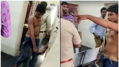 గుంటూరు: పోలీసు స్టేషన్లో రౌడీ షీటర్ వీరంగం.. పచ్చి బూతులు (వీడియోలు)