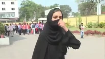 என்னை டீஸ் செஞ்சவங்க மீது நடவடிக்கை வேண்டாம்…. என் தோழர்கள் அவர்கள்… நெகிழ வைத்த இஸ்லாமிய பெண்!!