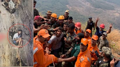 Cherad Mountain Rescue: രക്ഷാദൗത്യം വിജയകരം; ബാബുവിനെ മലമുകളിലെത്തിച്ചു; രക്ഷപ്പെടുത്തിയത് 46 മണിക്കൂറിന് ശേഷം