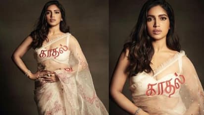 Bhumi Pednekar Photos : ‘ദ ലൗവ് സാരി’; സ്നേഹം നിറഞ്ഞ് ഭൂമിയുടെ സാരി; ചിത്രങ്ങൾ വൈറല്