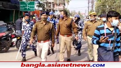 বিজেপির মনোনয়নকে ঘিরে উত্তাল দিনহাটা, তৃণমূল-বিজেপি সংঘর্ষ ঠেকাতে লাঠিচার্জ পুলিশের