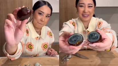 ১০০ বছরের পুরনো ডিম খেলেন এই Food Blogger, ভিডিও নিয়ে শোরগোল নেট দুনিয়ায়