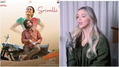 Emma sings the Srivalli : எம்மா குரலில் ஸ்ரீவள்ளி..புஷ்பா பாடலை தெலுங்கில் பாடி அசத்தும்..ஆங்கில பாப் பாடகி..